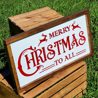Merry Christmas to All - Reindeer