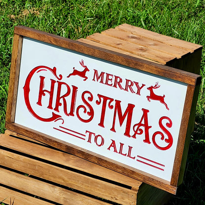 Merry Christmas to All - Reindeer