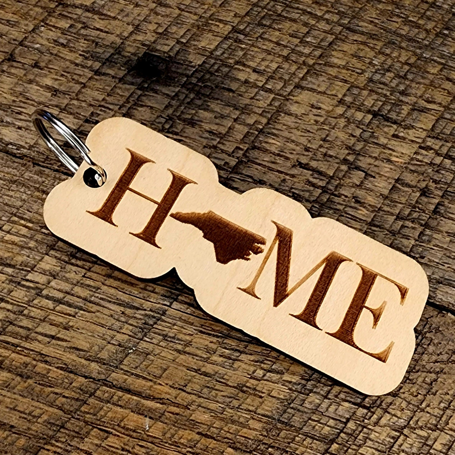 Home North Carolina Keychain