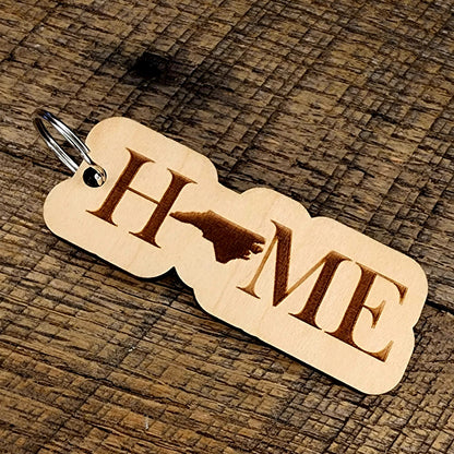 Home North Carolina Keychain