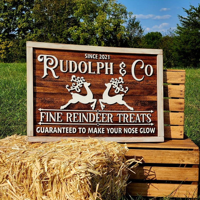 Rudolph Fine Reindeer Treats Guaranteed To Make Your Nose Glow