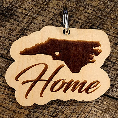 Home North Carolina Keychain