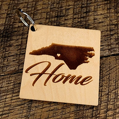 Home North Carolina Keychain