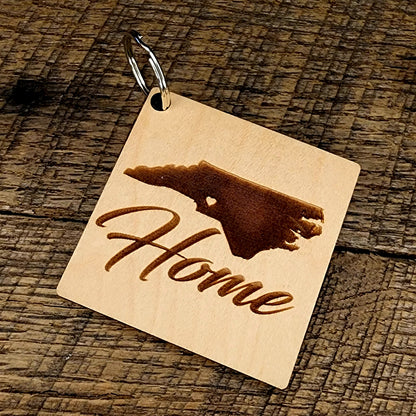 Home North Carolina Keychain