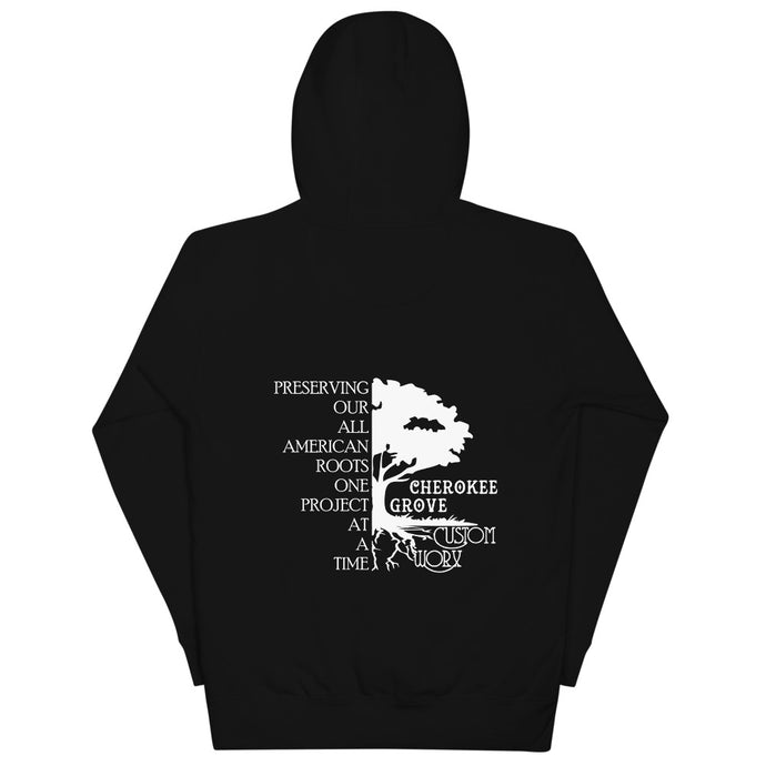 Preserving Our All American Roots One Project at a Time - Unisex Hoodie